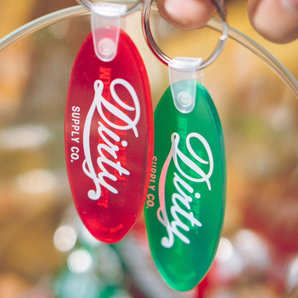 アットダーティー クリア キーホルダー