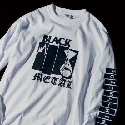 【先行予約専用ページ】ソフトマシーン ブラック メタル ロングスリーブ