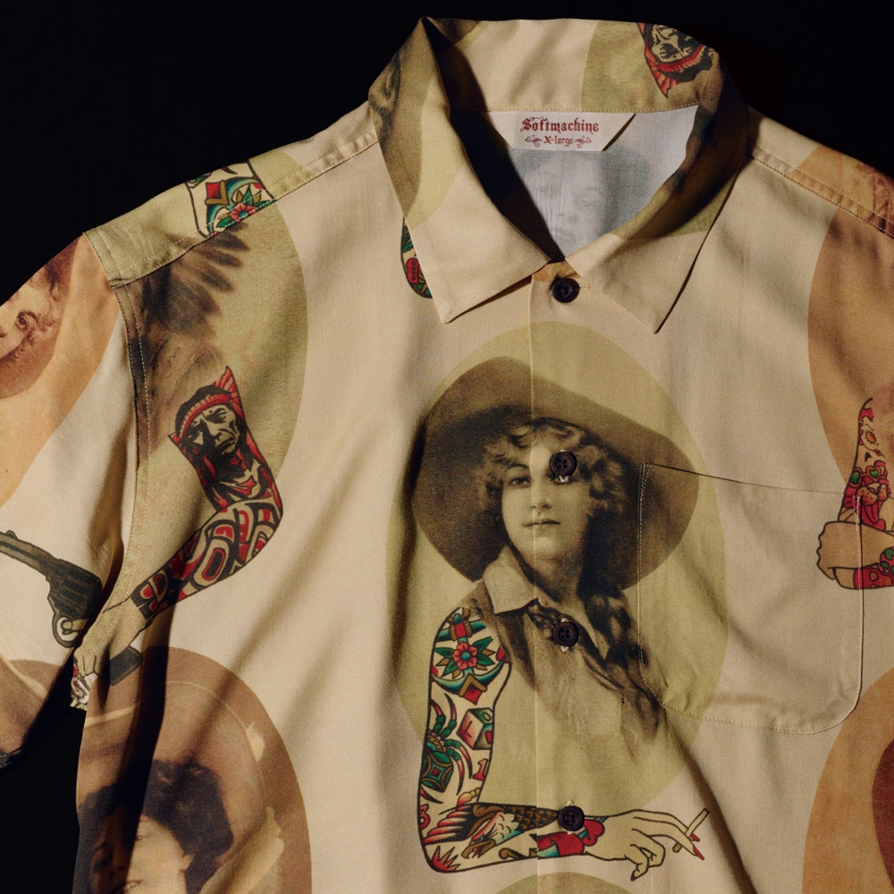 【先行予約専用ページ】ソフトマシーン インクド ウーマン シャツ ショートリーブ