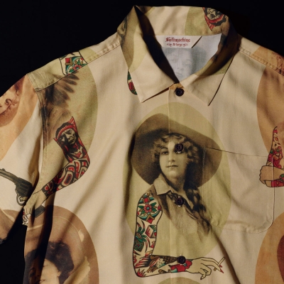 【先行予約専用ページ】ソフトマシーン インクド ウーマン シャツ ショートリーブ