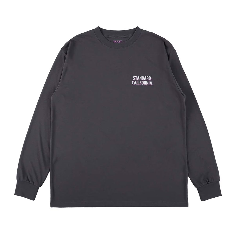 スタンダードカリフォルニア テック ドライ ロゴ ロング スリーブ ティー