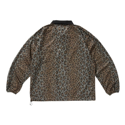 マジックナンバー メッシュ レオパード ポロシャツ