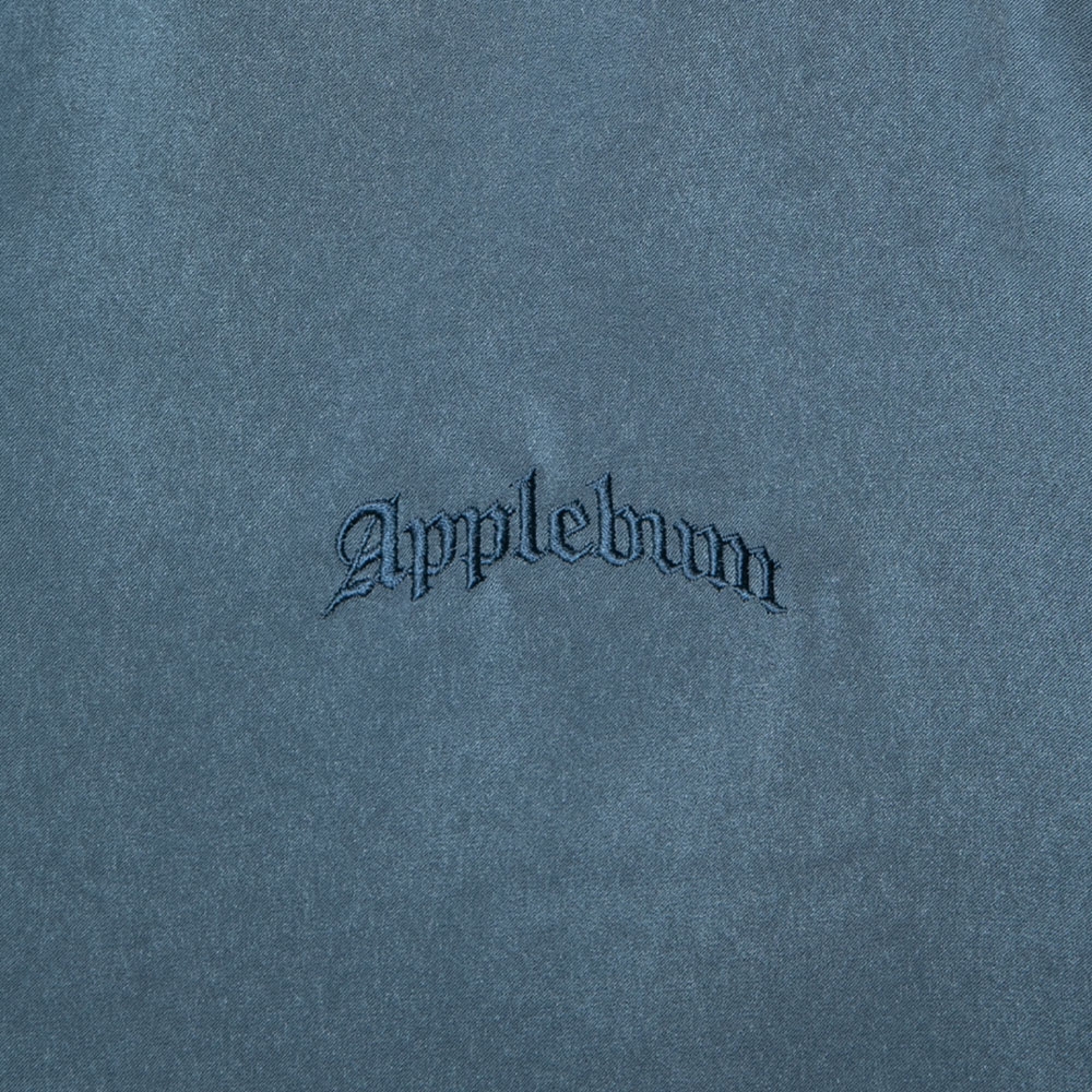 アップルバム フェミニッシュ サテン アロハ シャツ