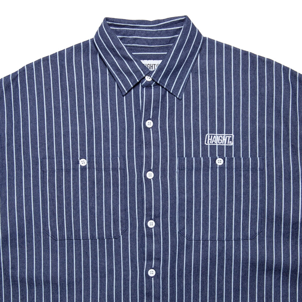 ヘイト ストライプ デニム シャツ | HAIGHT STRIPE DENIM SHIRT - TWO