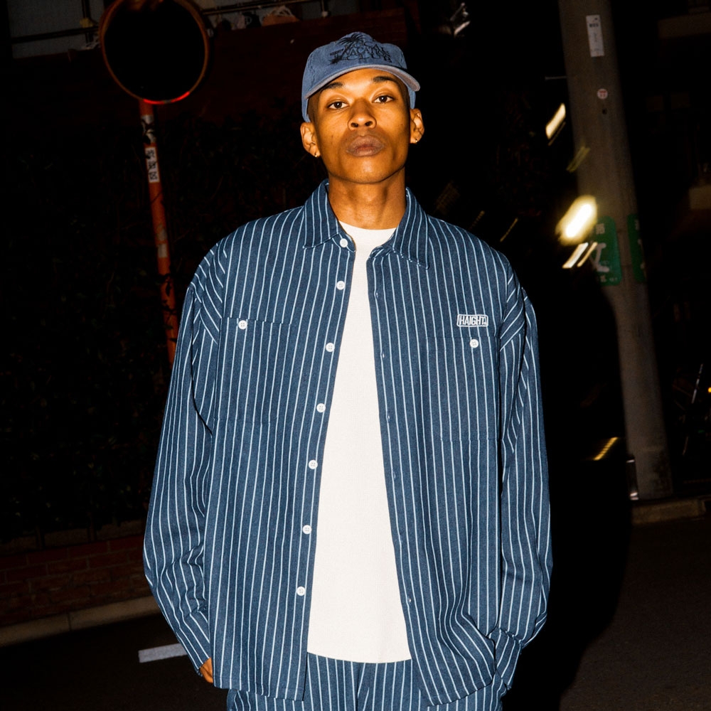 ヘイト ストライプ デニム シャツ | HAIGHT STRIPE DENIM SHIRT - TWO