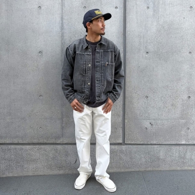 スタンダードカリフォルニア デニム ジャケット S996 WW II ヴィンテージ ウォッシュ