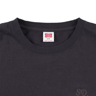 スタンダードカリフォルニア ユーエス コットン ロゴ ロングスリーブ ティー