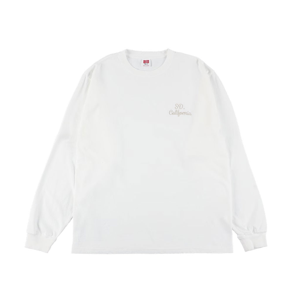 スタンダードカリフォルニア ユーエス コットン ロゴ ロングスリーブ ティー