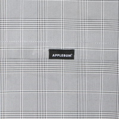 アップルバム チェック タフタ トラック ジャケット