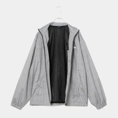 アップルバム チェック タフタ トラック ジャケット