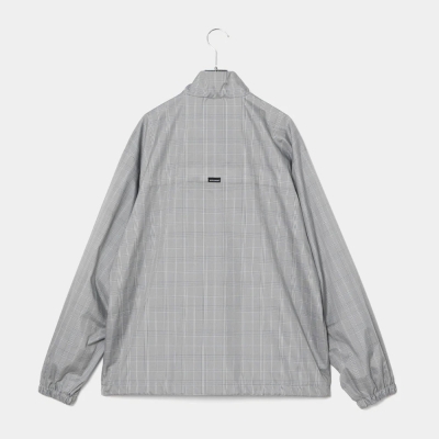 アップルバム チェック タフタ トラック ジャケット