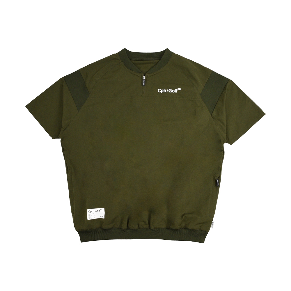 キャプテンズヘルム ゴルフ [ウーマン] ライト ウェイト ショートスリーブ ジップ プルオーバー