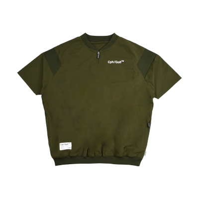 キャプテンズヘルム ゴルフ [ウーマン] ライト ウェイト ショートスリーブ ジップ プルオーバー