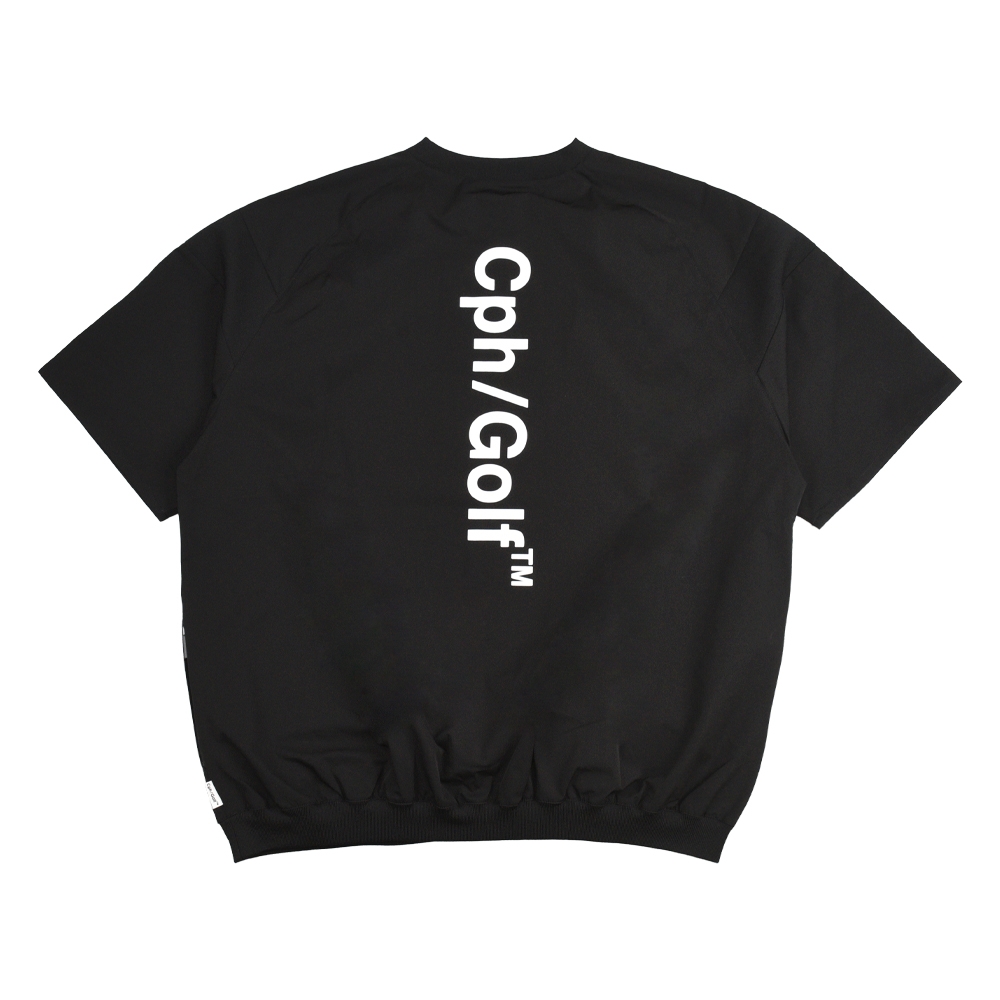 キャプテンズヘルム ゴルフ ライト ウェイト ショートスリーブ ジップ プルオーバー