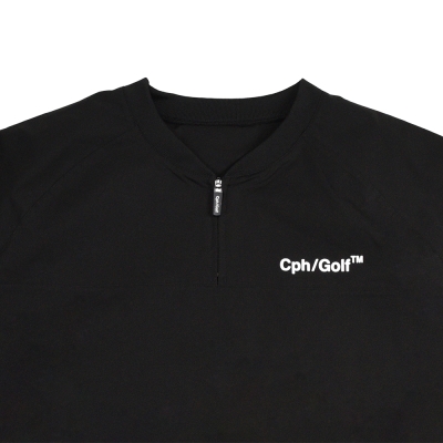 キャプテンズヘルム ゴルフ ライト ウェイト ショートスリーブ ジップ プルオーバー