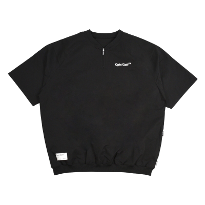 キャプテンズヘルム ゴルフ ライト ウェイト ショートスリーブ ジップ プルオーバー