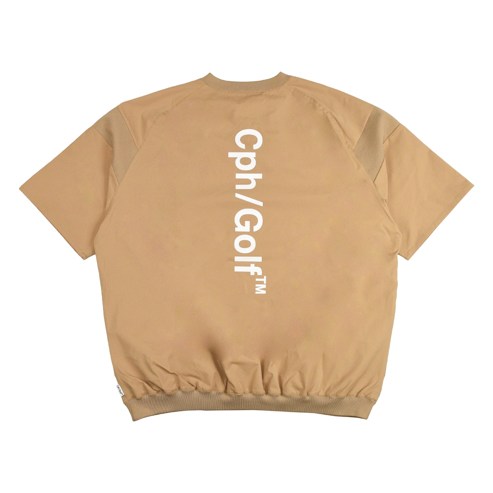 キャプテンズヘルム ゴルフ ライト ウェイト ショートスリーブ ジップ プルオーバー