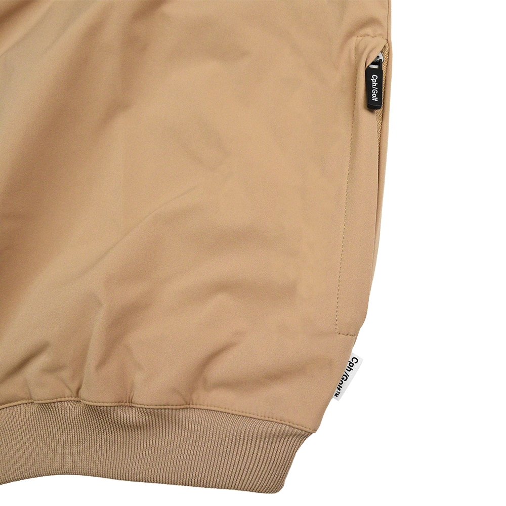 キャプテンズヘルム ゴルフ ライト ウェイト ショートスリーブ ジップ プルオーバー