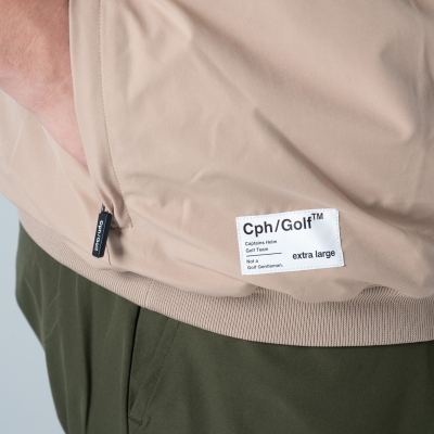 キャプテンズヘルム ゴルフ ライト ウェイト ショートスリーブ ジップ プルオーバー