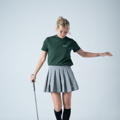 キャプテンズヘルム ゴルフ [ウーマン] マドマーゼル ハーフ モックネック ティー