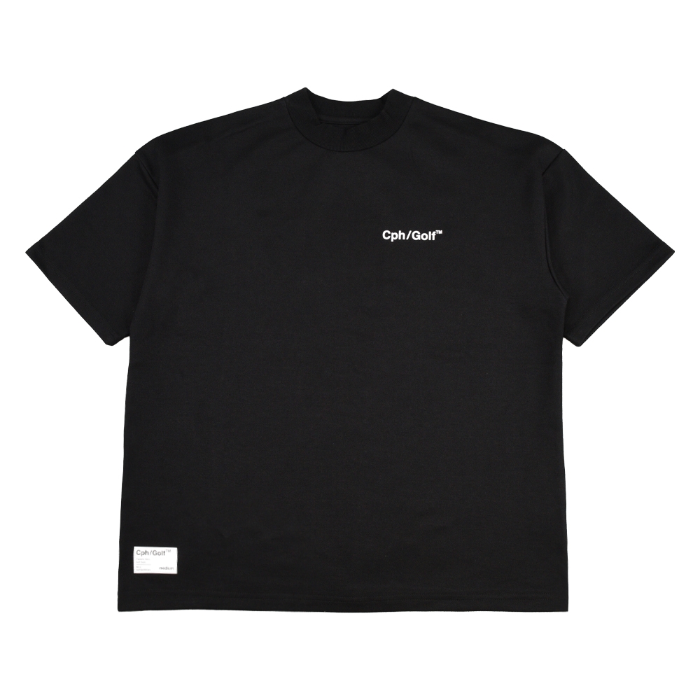 キャプテンズヘルム ゴルフ ジェントルマン ハーフ モック ネック ティー