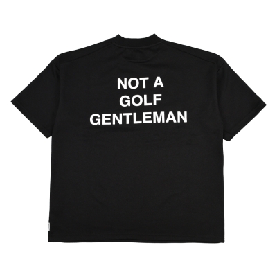 キャプテンズヘルム ゴルフ ジェントルマン ハーフ モック ネック ティー