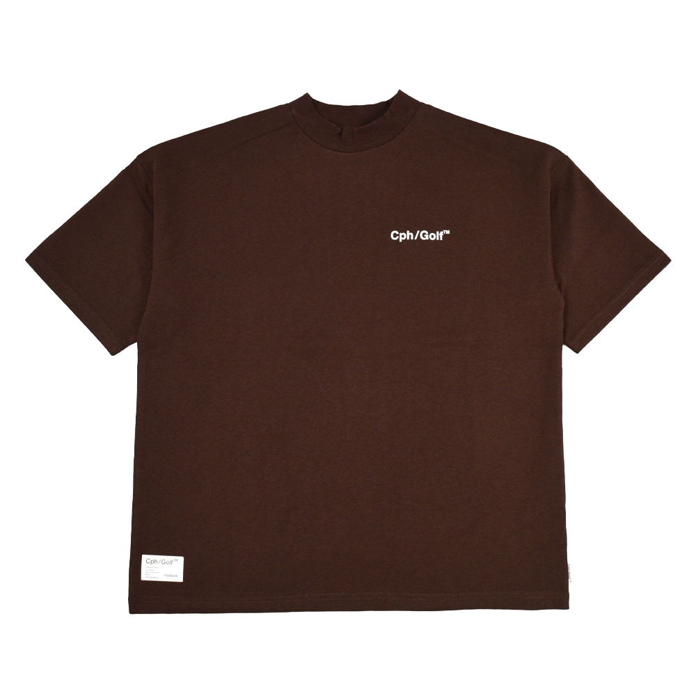 キャプテンズヘルム ゴルフ ジェントルマン ハーフ モック ネック ティー