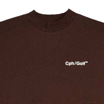 キャプテンズヘルム ゴルフ ジェントルマン ハーフ モック ネック ティー