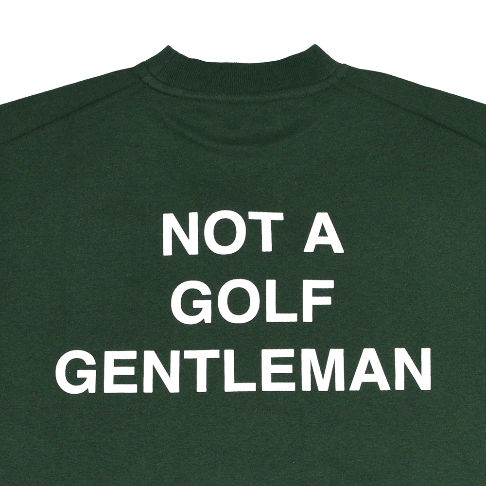 キャプテンズヘルム ゴルフ ジェントルマン ハーフ モック ネック ティー