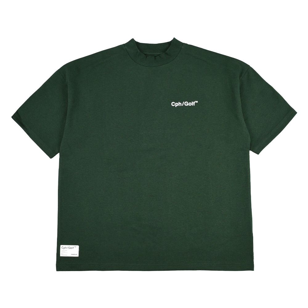 キャプテンズヘルム ゴルフ ジェントルマン ハーフ モック ネック ティー