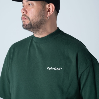 キャプテンズヘルム ゴルフ ジェントルマン ハーフ モック ネック ティー