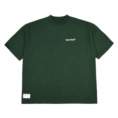 キャプテンズヘルム ゴルフ ジェントルマン ハーフ モック ネック ティー