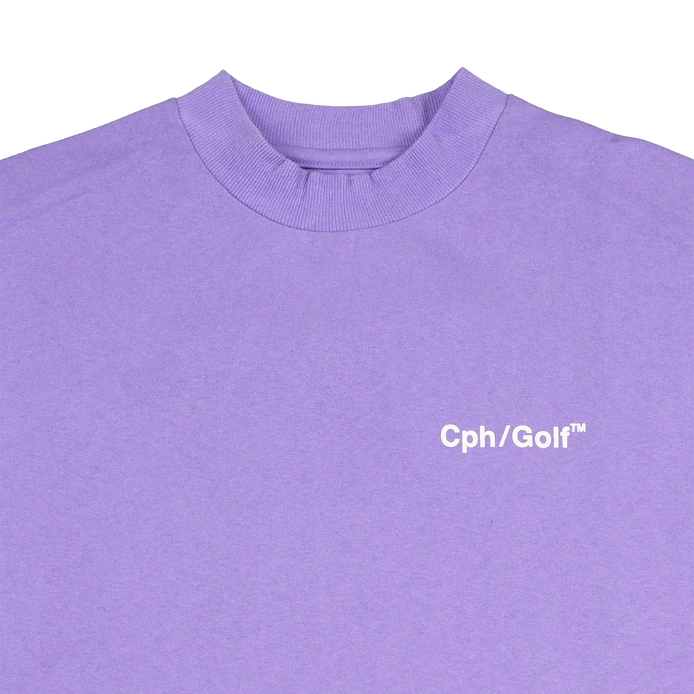 キャプテンズヘルム ゴルフ ジェントルマン ハーフ モック ネック ティー