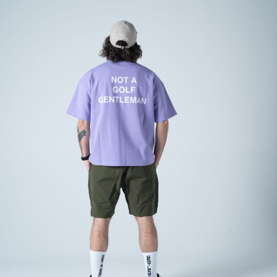 キャプテンズヘルム ゴルフ ジェントルマン ハーフ モック ネック ティー