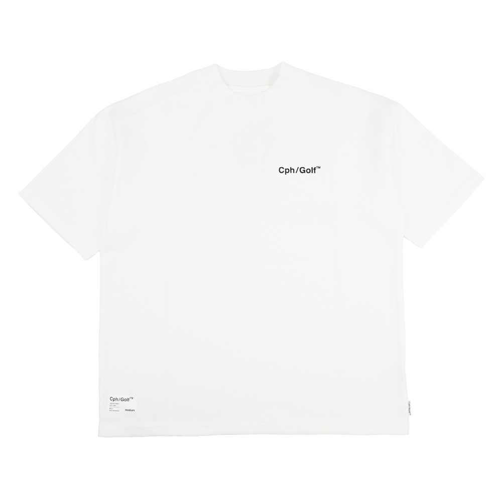 キャプテンズヘルム ゴルフ ジェントルマン ハーフ モック ネック ティー