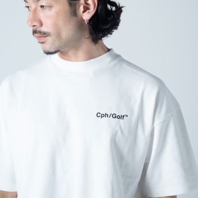 キャプテンズヘルム ゴルフ ジェントルマン ハーフ モック ネック ティー