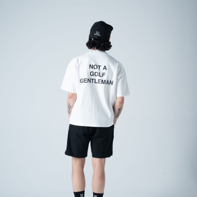 キャプテンズヘルム ゴルフ ジェントルマン ハーフ モック ネック ティー