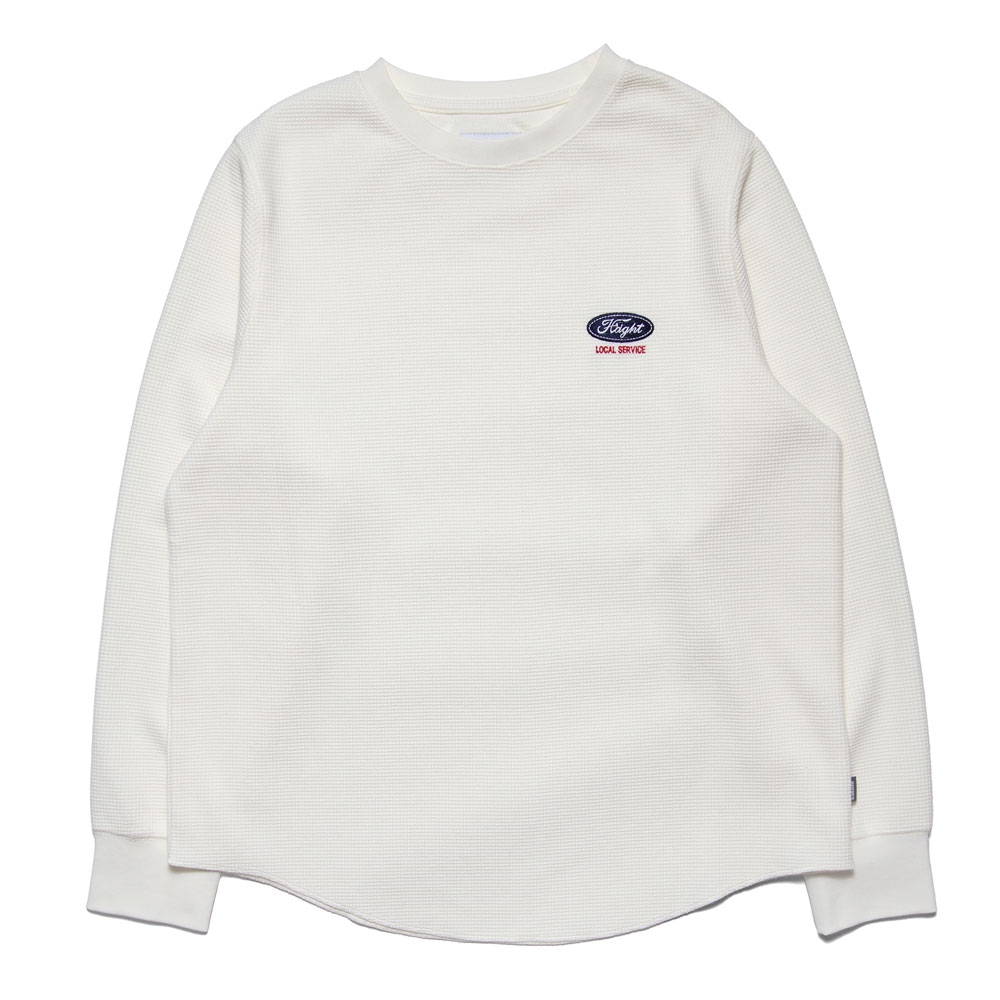 ヘイト オーバル ロゴ サーマル ロングスリーブ ティー