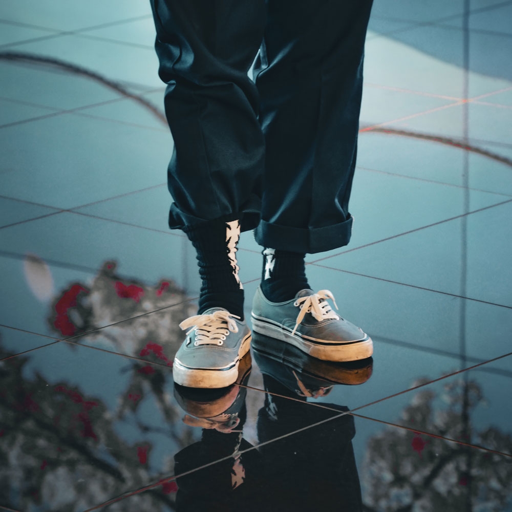 サーフスケートキャンプ × ネスト スポーツ ソックス