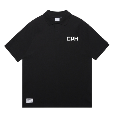 キャプテンズヘルム ゴルフ オーバーラップ ロゴ　ショートスリーブ　ポロ