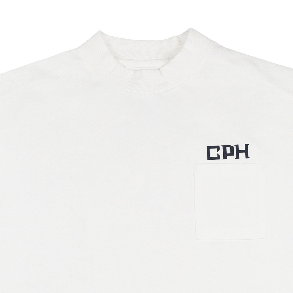 キャプテンズヘルム ゴルフ オーバーラップ ロゴ ショートスリーブ　モック