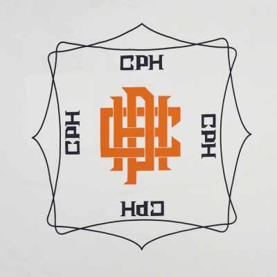 キャプテンズヘルム ゴルフ オーバーラップ ロゴ ショートスリーブ　モック