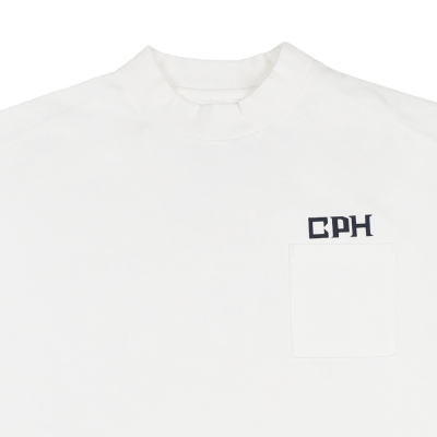 キャプテンズヘルム ゴルフ オーバーラップ ロゴ ショートスリーブ　モック