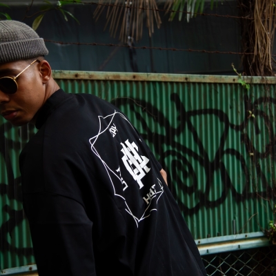 キャプテンズヘルム ゴルフ オーバーラップ ロゴ ショートスリーブ　モック