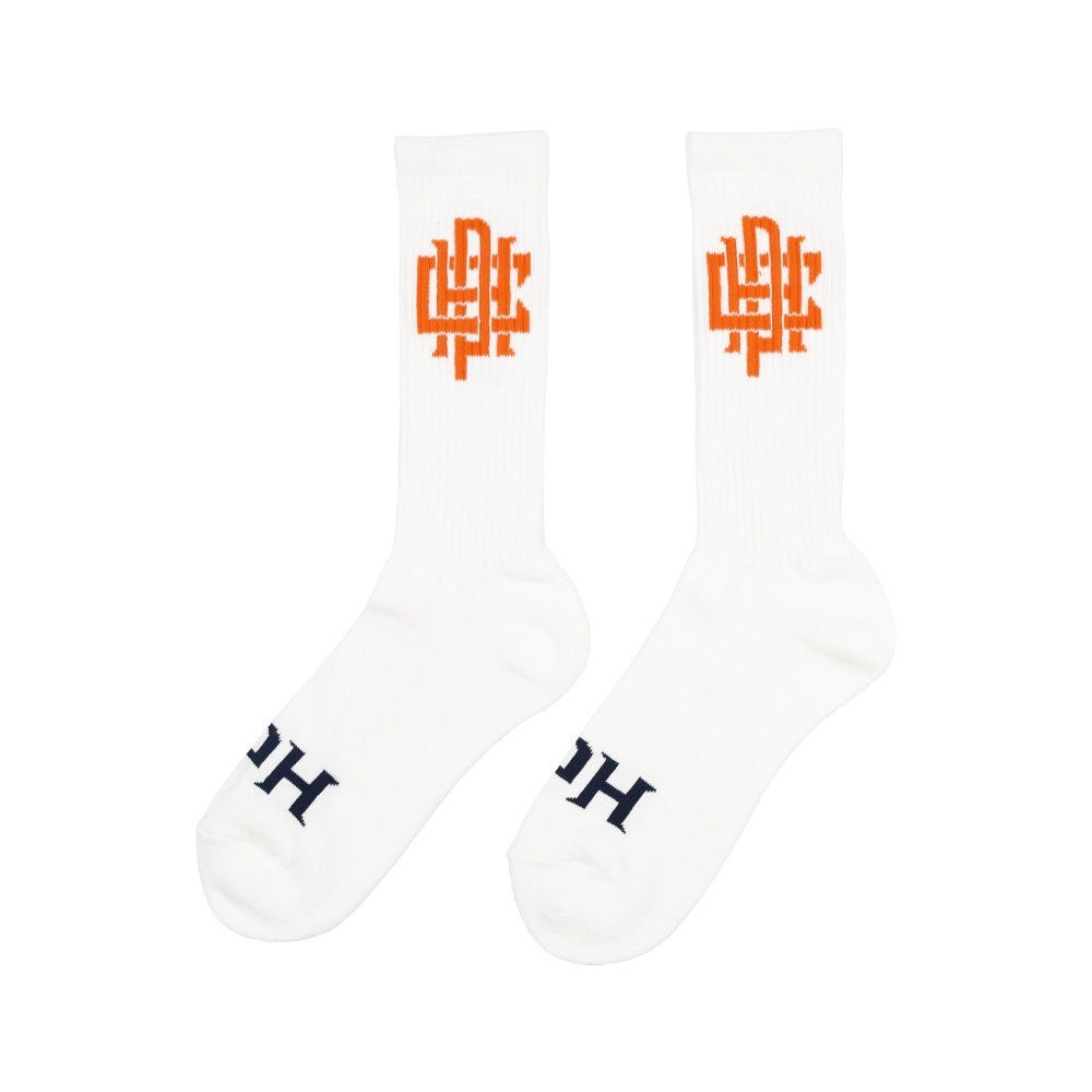 キャプテンズヘルム ゴルフ オーバーラップ ロゴ 2p ソックス