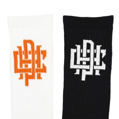 キャプテンズヘルム ゴルフ オーバーラップ ロゴ 2p ソックス