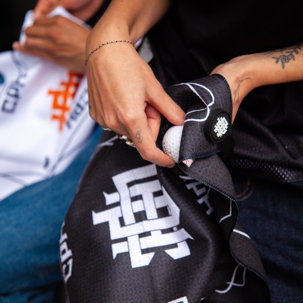 キャプテンズヘルム ゴルフ オーバーラップ ロゴ  ゴルフ タオル