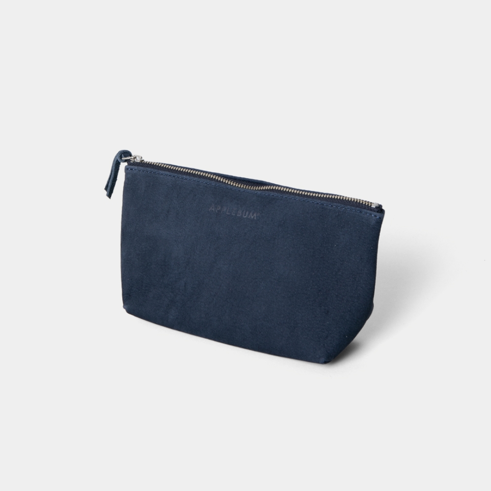 アップルバム ポーチ　レザー