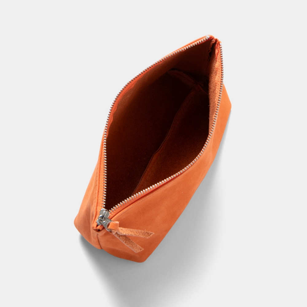 アップルバム ポーチ　レザー