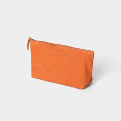 アップルバム ポーチ　レザー